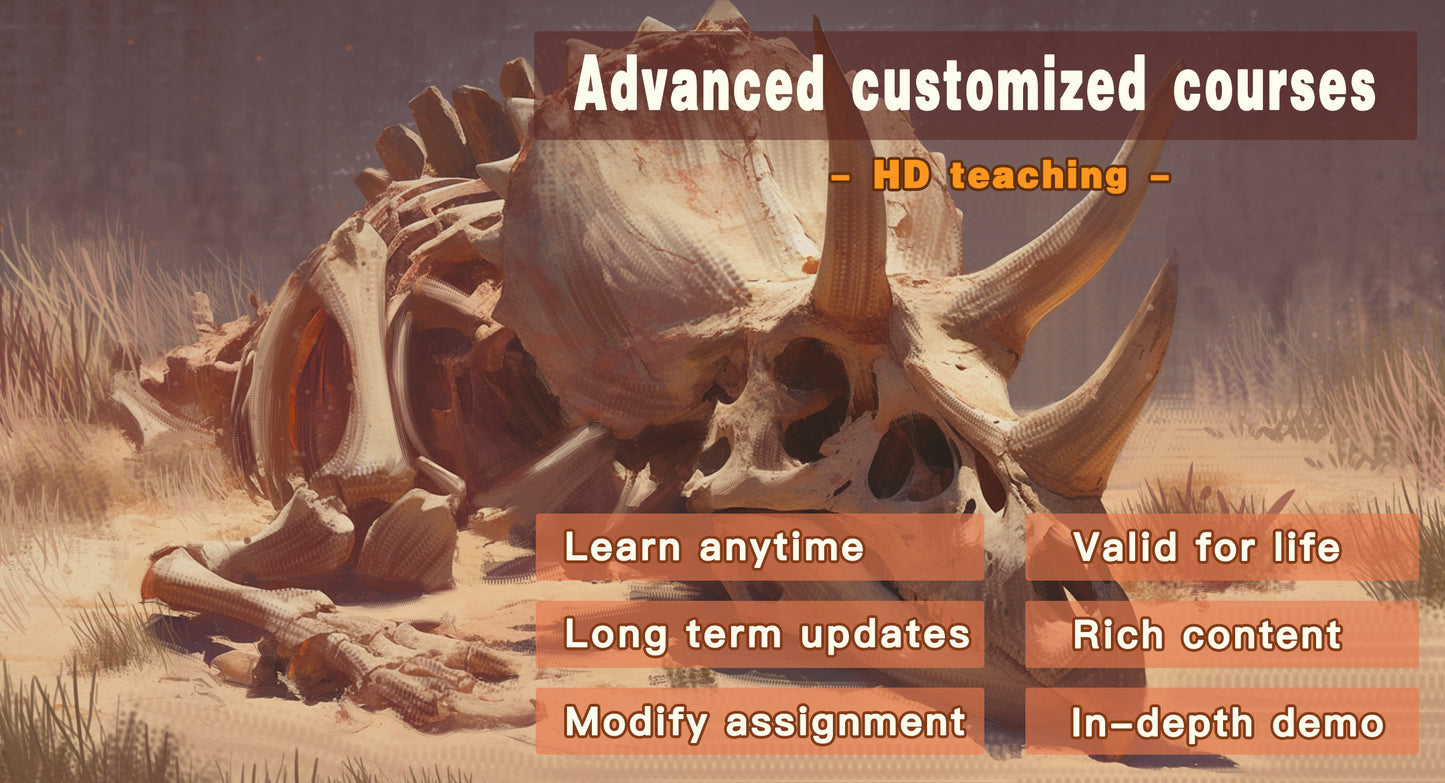 Advanced Exclusive Customization - Concept Artist Course 【Suitable for Everyone】